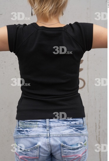 Upper Body Whole Body Woman Casual Slim Street photo references