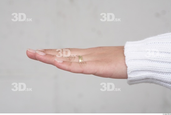 Hand Woman White Casual Chubby