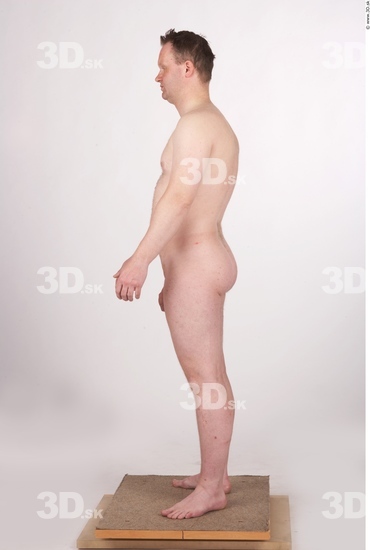 Whole Body Man Animation references Nude Average Studio photo references