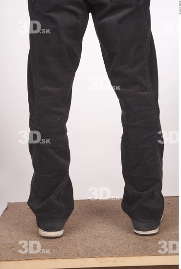 Calf Whole Body Man Hairy Casual Trousers Average Studio photo references