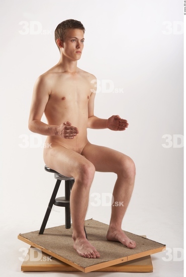 Whole Body Man Artistic poses White Nude Average