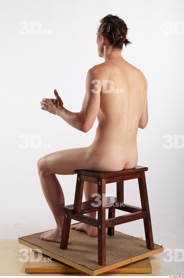 Whole Body Man Artistic poses White Nude Muscular