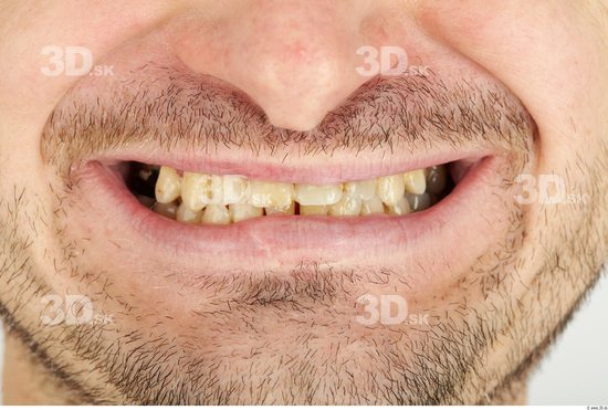 Whole Body Teeth Man Animation references Casual Overweight Studio photo references