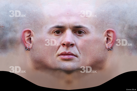 Head Man White Jewel Head textures Bald