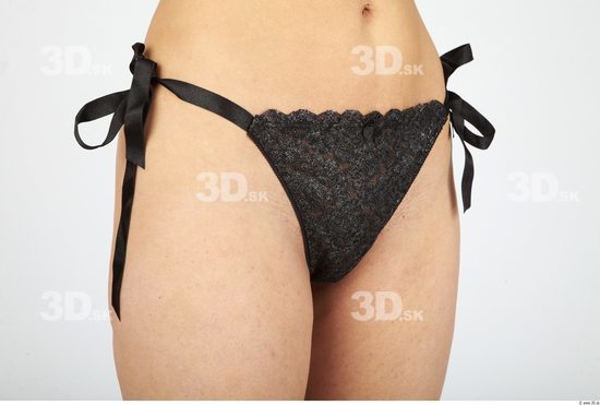 Hips Whole Body Woman Underwear Slim Panties Studio photo references