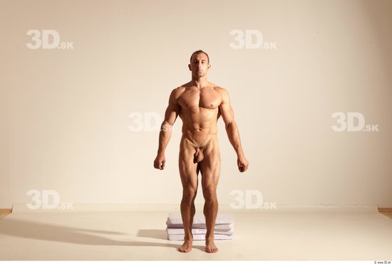 Whole Body Man Fighting poses Animation references Nude Athletic Studio photo references