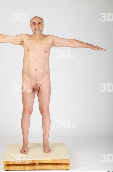 Whole Body Man T poses Nude Casual Chubby Studio photo references