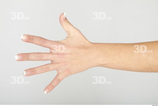 Hand Whole Body Woman Casual Slim Studio photo references