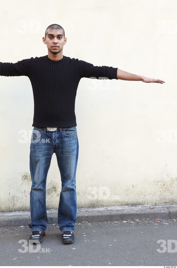 Whole Body Man T poses Another Casual Slim