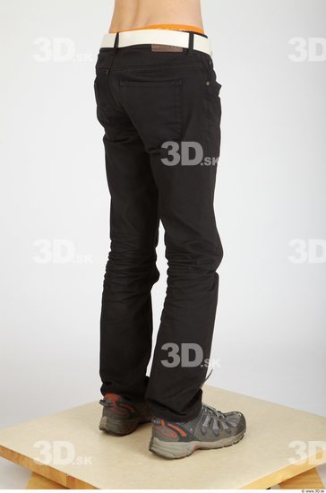 Leg Whole Body Man Casual Trousers Slim Studio photo references