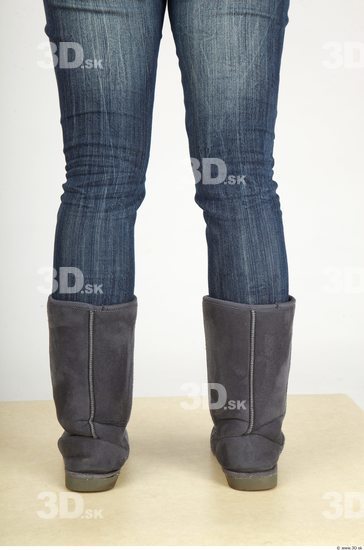 Calf Whole Body Woman Casual Boot Average Studio photo references