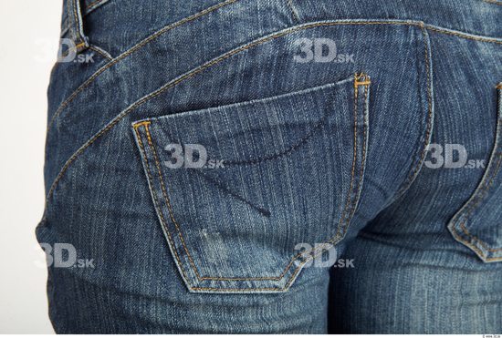 Whole Body Bottom Woman Casual Jeans Average Studio photo references