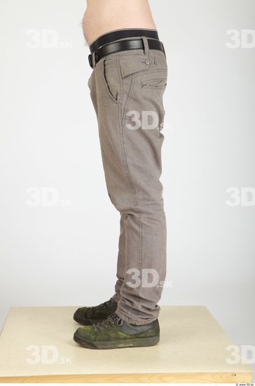 Leg Whole Body Man Casual Trousers Average Studio photo references