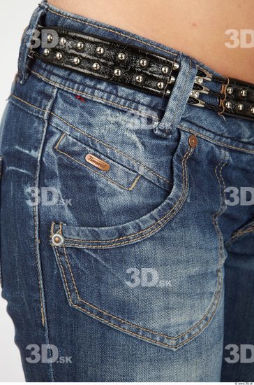 Hips Whole Body Woman Casual Jeans Slim Studio photo references