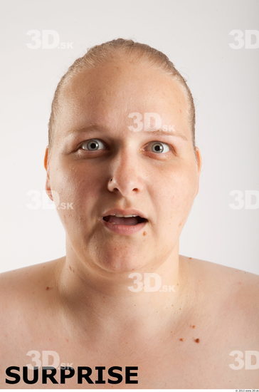 Head Emotions Woman White Overweight