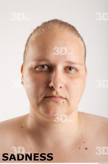 Head Emotions Woman White Overweight