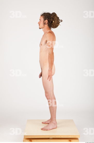 Whole Body Man Animation references Nude Historical Slim Studio photo references