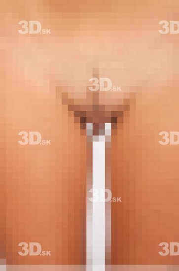 Female genitals Whole Body Woman Nude Formal Slim Studio photo references