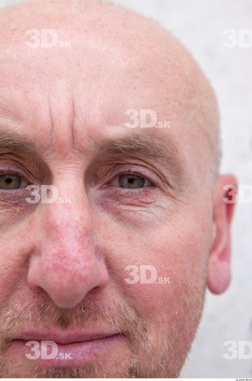 Eye Man White Average Bald