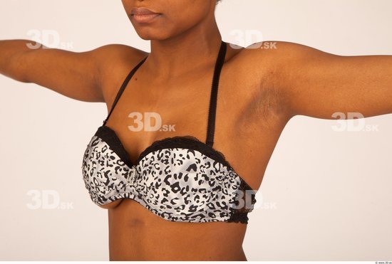 Whole Body Breast Woman Underwear Sports Bra Average Studio photo references
