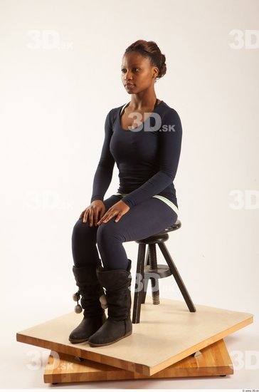 Whole Body Woman Artistic poses Sports Average Studio photo references