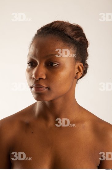 Head Woman Animation references Black Average