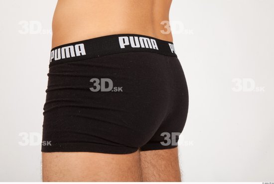 Whole Body Bottom Man Casual Underwear Shorts Slim Studio photo references