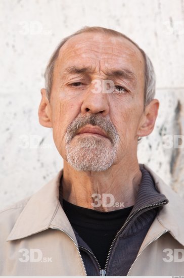 Head Man Casual Average Wrinkles Street photo references