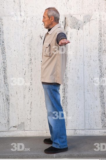 Whole Body Man T poses Casual Average Street photo references