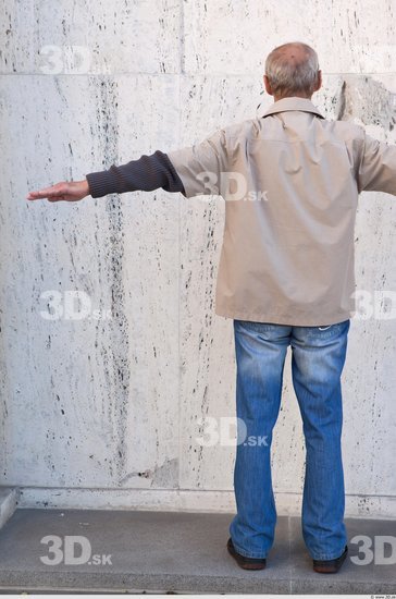 Whole Body Man T poses Casual Average Street photo references