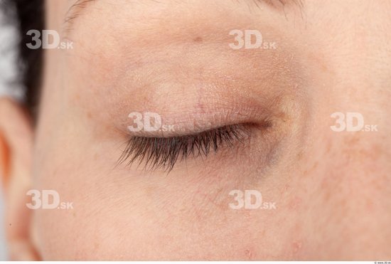 Eye Whole Body Woman Casual Slim Studio photo references