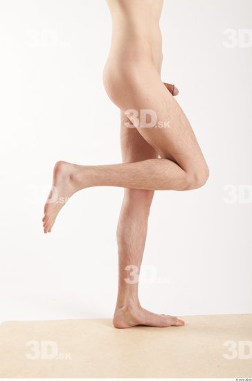 Whole Body Man Other White Casual Slim Male Studio Poses