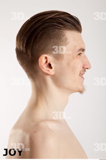 Head Man Animation references White Slim Male Studio Poses