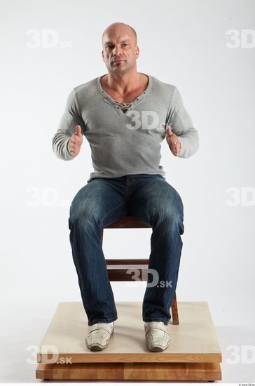 Whole Body Man Artistic poses White Casual Muscular