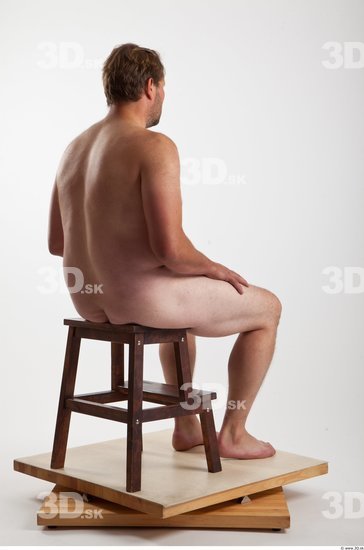 Whole Body Man Artistic poses White Nude Average Bearded