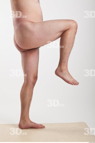 Leg Man Animation references White Nude Average Bearded