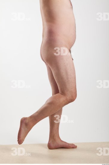 Leg Man Animation references White Nude Average Bearded