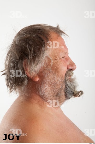 Head Emotions Man White Overweight Bearded