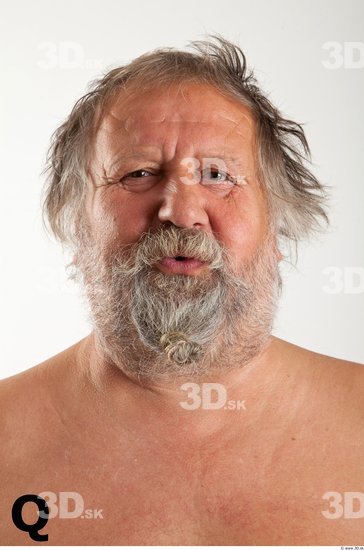 Head Phonemes Man White Overweight Bearded