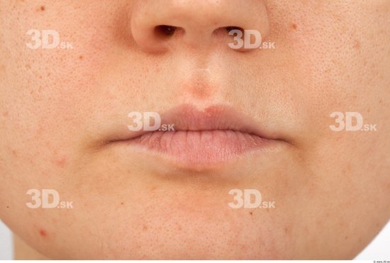 Mouth Woman Average Studio photo references