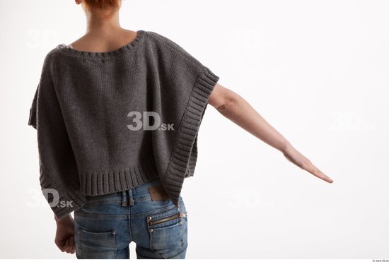 Arm Woman Animation references White Casual Sweater Slim