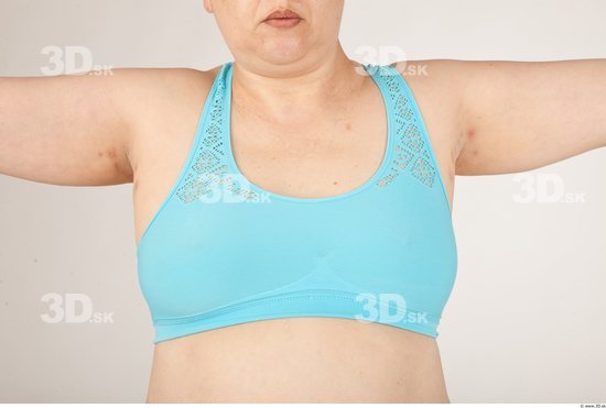 Breast Woman Underwear Bra Overweight Studio photo references