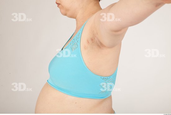 Breast Woman Underwear Bra Overweight Studio photo references
