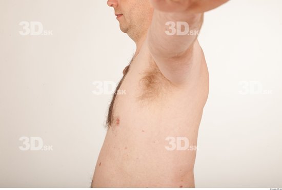 Chest Man Hairy Nude Average Studio photo references