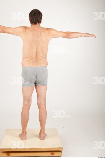 Whole Body T poses Underwear Shorts Average Studio photo references