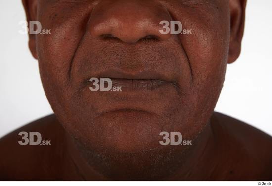 Mouth Nose Man Black Chubby Street photo references