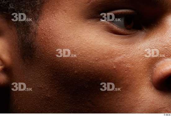 Eye Face Cheek Hair Skin Man Black Slim Wrinkles Studio photo references