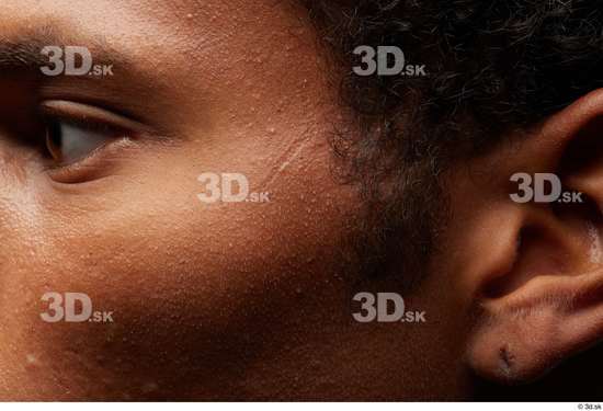 Eye Face Cheek Ear Hair Skin Man Black Slim Wrinkles Studio photo references