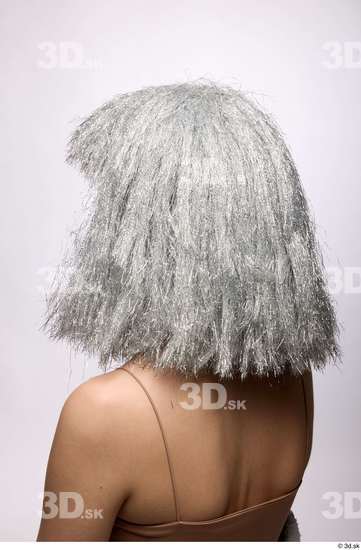 Head Hair Woman White Slim