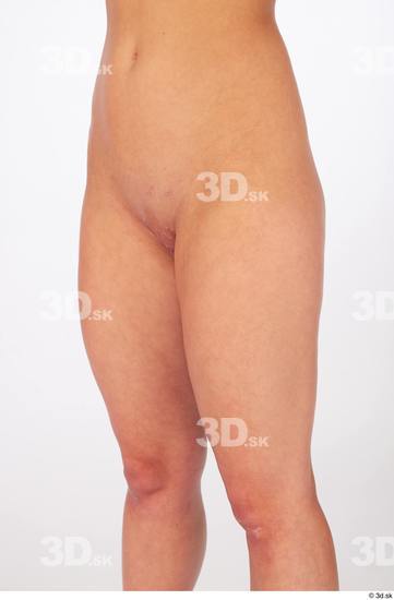 Thigh Woman White Nude Slim Studio photo references